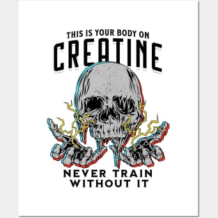 Your Body On Creatine Posters and Art